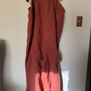 Madewell Rust Jumpsuit